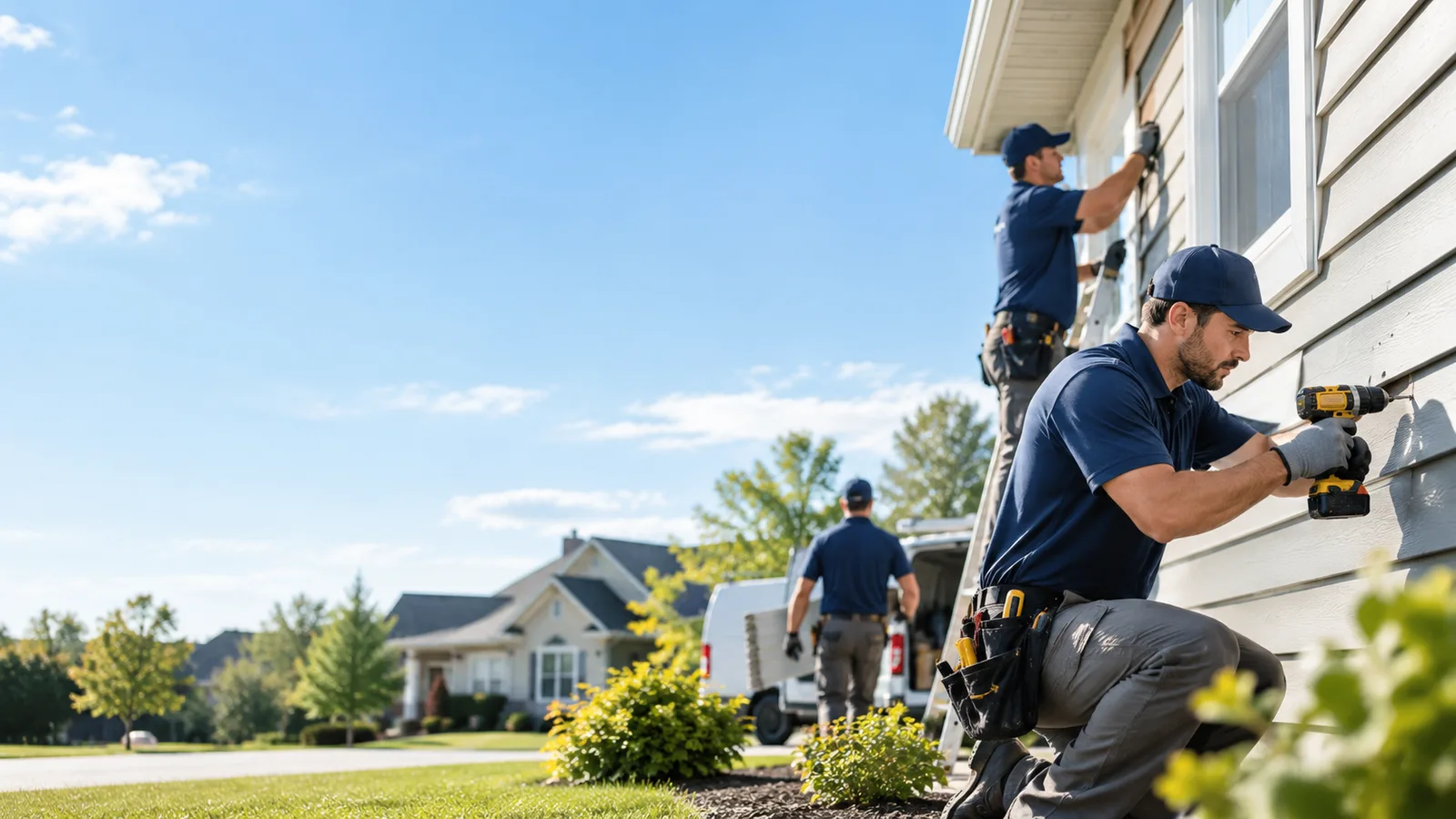 Commercial Siding Repair in Huddleston, VA